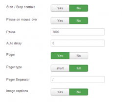 EXT Slider ads of AdsManager module