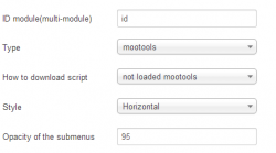 EXT MenuMatic Categories for K2 module