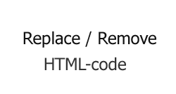 EXT Remove HTML-code plugin