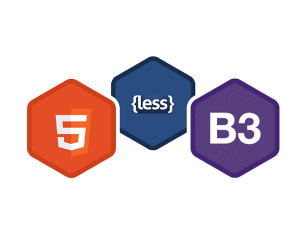 html5 bootstrap and less