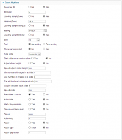 EXT bxSlider manufacturers for JoomShopping module