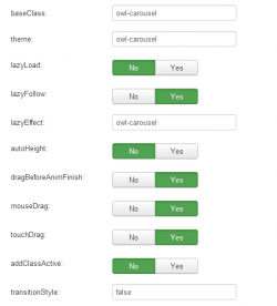 EXT Owl Carousel products for JoomShopping module