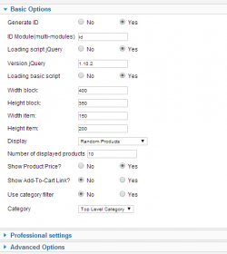 EXT Roundabout Products for VirtueMart module