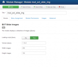 EXT Slide images module