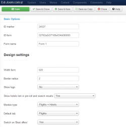 EXT Travel Affiliate Program module