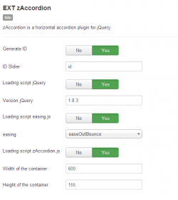 EXT zAccordion module
