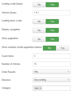 EXT Owl Carousel of Joomla Articles module