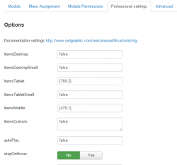 EXT Owl Carousel of Joomla Articles module