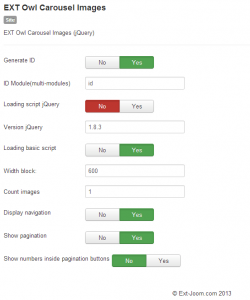 EXT Owl Сarousel Images module