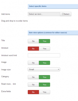 EXT Owl Carousel content for K2 module