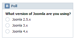EXT VK Poll module