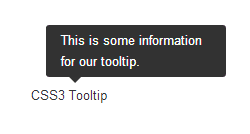 EXT CSS3 Tooltip plugin
