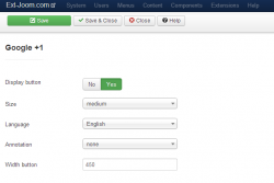 EXT Social buttons plugin for JoomShopping
